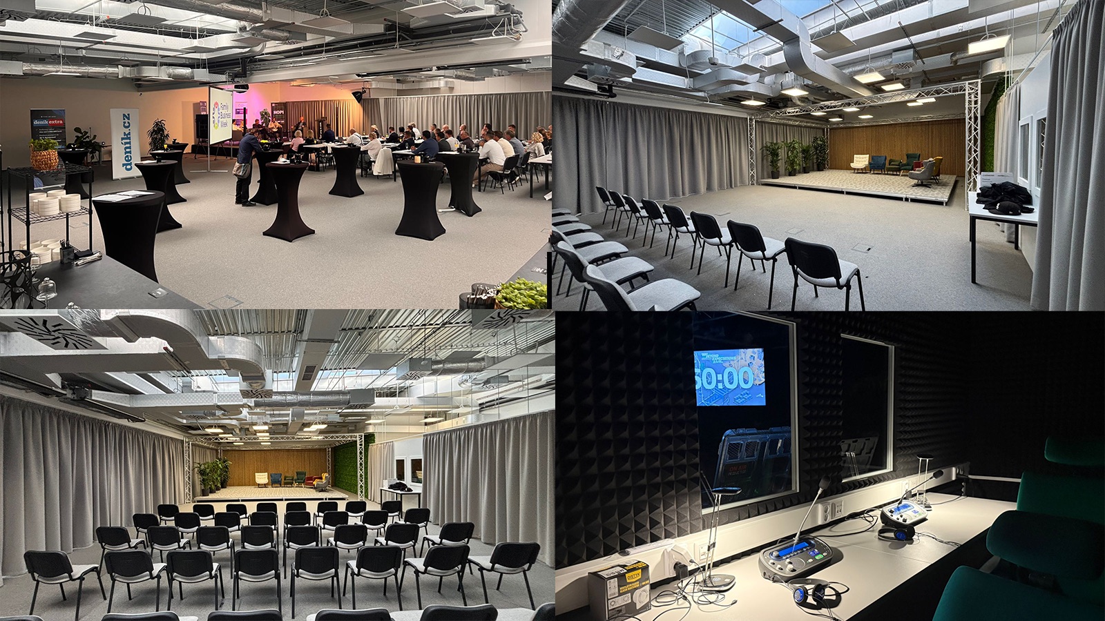 Konferenční a hybridní setup